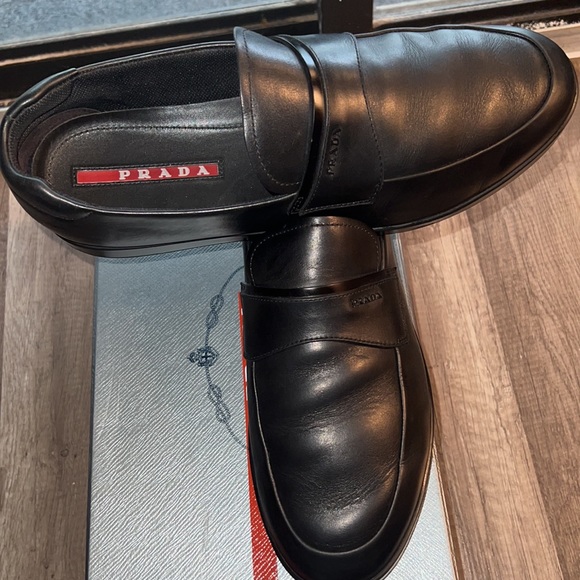 Prada Calzature Uomo Vitello Plume - Picture 3 of 11